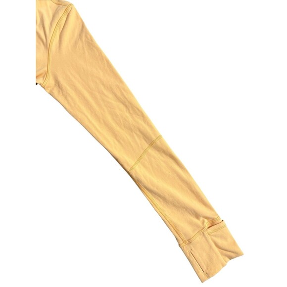 Lululemon Jacket Women Sz 10 Pale Orange Define Full Zip Mock Neck Athleisure - Picture 14 of 16